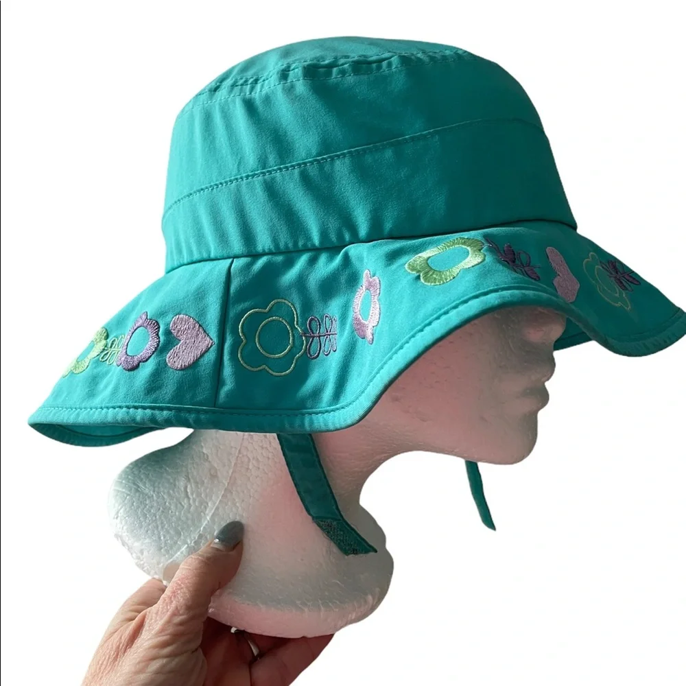 REI toddler bucket hat teal 2T - 4T